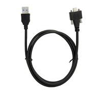 Cablecc USB 3.1 Type-C Dual Screw Locking to Standard USB3.0 Data Cable 1.2m 2m 3m Panel Mount Type(3M)