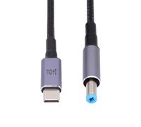 Cablecc USB-C Type C Input to DC 20V 5.5 * 2.1mm Output Power 100W 135W 140W 65W PD Charge Cable for Laptop
