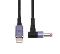 Cablecc USB-C Type C Input to DC 20V 5.5 * 2.5mm Output Power 100W 135W 140W 65W PD Charge Cable for Laptop