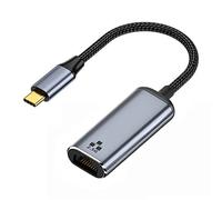 Cablecc USB-C USB3.1 Type-C to 2.5Gbps 2500Mbps GBE Gigabit Ethernet Network LAN Cable Adapter for Laptop