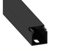 Cablecoach CC10109 L2525SW1 Cable Duct, Black
