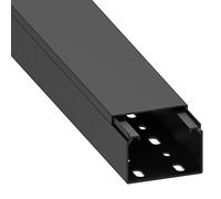 Cablecoach Habengut Cable duct (with mounting holes in the base) 40x60 mm made of PVC, colour: black, length 1 m
