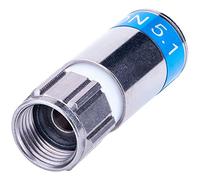 Cablecon Compression Connector F-56-CX3 5.1 Pack of 40