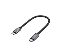 CableCreation Short USB C Cable 0.65ft, USB-C to Micro USB A OTG Cable, Compatible with DJI Spark/DJI Mavic/Mavic Pro/Mavic Pro Platinum/Mavic Air Controller 0.2m, Space Gray