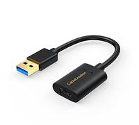 CableCreation USB C Female to USB Male Adapter - 5Gbps, Ideal for Android Auto, Logitech StreamCam
