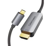 CableCreation USB C to HDMI Cable 4K 1.8m, Braided USB Type C to HDMI for Monitor [Thunderbolt 3 Compatible], for MacBook Pro Air, iPad Pro 2020, Surface Pro, Galaxy S22 S21 S20 S10