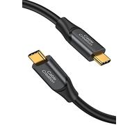 CableCreation USB C to USB C Cable 0.5m, USB 3.2 Gen2 10Gbps USB C to C Data Cable, Android Auto Cable 5A for USB C External SSD MacBook Pro iPad S21, etc, 0.5m