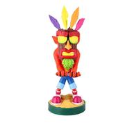 Cableguys Crash Bandicoot Crash Aku Aku Controller Holder & Phone Stand - Gaming Accessories for Room and Desk Setup, Holder Compatible with Xbox, PlayStation & Most Standard Game Controllers