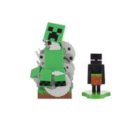 Cableguys Creeper and Mini Enderman Controller & Phone Holder Gift Set | Gaming Accessories for Room, Large & Mini Phone Stand Set Compatible with Xbox, PlayStation & Most Standard Game Controllers