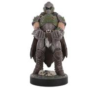 Cableguys Doomslayer Controller Holder & Phone Stand - Gaming Accessories for Room and Desk Setup, Holder Compatible with Xbox, PlayStation & Most Standard Game Controllers