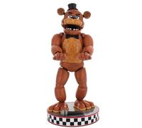 Cableguys Five Nights At Freddy's: Freddy Controller Holder & Phone Stand - Gaming Accessories for Room and Desk Setup, Holder Compatible with Xbox, PlayStation & Most Standard Game Controllers