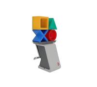 Cableguys Ikon Charging Stand - Playstation Heritage Gaming Accessories Holder & Phone Holder for Most Controllers (Xbox, Play Station, Nintendo Switch) & Phone