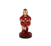 Cableguys Marvel Iron Man Controller Holder & Phone Stand - Gaming Accessories for Room and Desk Setup, Holder Compatible with Xbox, PlayStation & Most Standard Game Controllers