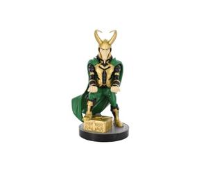 Cableguys Marvel Loki Controller Holder & Phone Stand - Gaming Accessories for Room and Desk Setup, Holder Compatible with Xbox, PlayStation & Most Standard Game Controllers