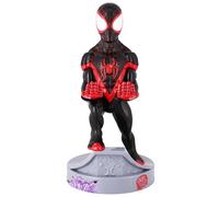 Cableguys - Marvel Miles Morales Spiderman Gaming Accessories Holder & Phone Holder for Most Controller (Xbox, Play Station, Nintendo Switch) & Phone