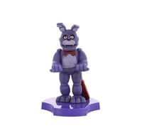 Cableguys Minis Five Nights at Freddy's Bonnie Phone Stand & Earbuds Holder - Novelty Phone Stand for Desk Decor and Bedside Accessories, In Ear Headphone Holder for Smartphone & Small Devices