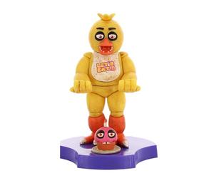 Cableguys Minis Five Nights at Freddy's Chica Phone Stand & Earbuds Holder - Novelty Phone Stand for Desk Decor and Bedside Accessories, In Ear Headphone Holder for Smartphone & Small Devices