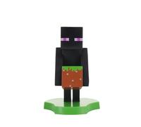 Cableguys Minis Minecraft Enderman Phone Stand & Earbuds Holder - Novelty Phone Stand for Desk and Bedside, In Ear Headphone Holder for Smartphone & Small Devices, Desk Decor and Mobile Accessories