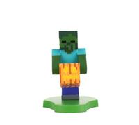 Cableguys Minis Minecraft Zombie Phone Stand & Earbuds Holder - Novelty Phone Stand for Desk and Bedside, In Ear Headphone Holder for Smartphone & Small Devices, Desk Decor and Mobile Accessories