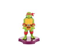 Cableguys Minis Teenage Mutant Ninja Turtles Raphael Phone Stand & Earbuds Holder - Novelty Phone Stand for Desk and Bedside, In Ear Headphone Holder for Smartphone, Small Devices & Desk Decor