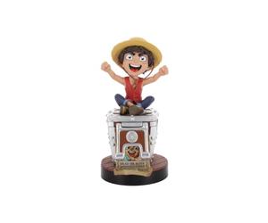 Cableguys - Netflix One Piece Luffy Wanted Poster Gaming Accessories Holder & Phone Holder for Most Controller (Xbox, Play Station, Nintendo Switch)