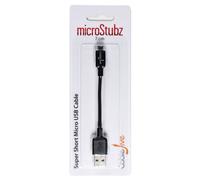CableJive microStubz USB Cable 0.07 m USB A Micro-USB B Black - USB Cables (0.07 m, USB A, Micro-USB B, 2.0, Male connector/Male connector, Black)
