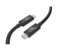 Cablelera USB 4.0 Gen2 x 2 Type C Cable, 20Gbps High Speed Data Transfer, 4K Video, USB C Cable, Charger, EPR 240W Ultra Fast Charging, iPhone, Samsung, Google, ROG, Thunderbolt 3. Black, 2M