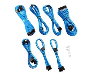 CableMod C-Series PRO ModMesh 12VHPWR Cable Kit für Corsair RM, RMi, RMx (Black Label) - hellblau