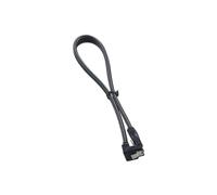 CableMod CM-CAB-RSAT-N30KC-R ModMesh Right Angle SATA 3 Cable - Black