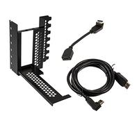 CableMod CM-VPB-HDK-R Vertical Graphics Card Holder with PCIe x16 Riser Cable 1 x DisplayPort 1 x HDMI - Black :: (Components > Video Graphics Cards)