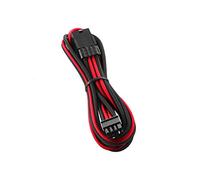 CableMod Compatible Pro ModMesh 8-Pin PCIe Verlängerung - 45 cm, Carbon/Rot