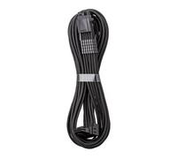 CableMod Pro Universal Black Sleeved 12V-2x6 12VHPWR 90 Degree Direct