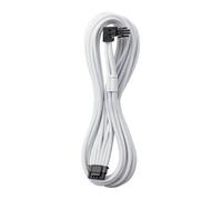 CableMod Pro Universal White Sleeved 12V-2x6 12VHPWR 90 Degree Direct