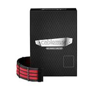 CableMod RT-Series Pro ModMesh Sleeved 12VHPWR Dual Cable Kit for ASUS / Seasonic / Phanteks (Black / Red)