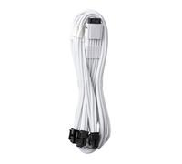 CableMod RT-Series Pro White Sleeved 12VHPWR StealthSense PCI-e Cable