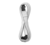 CableMod Universal Pro ModMesh Sleeved 12V-2x6 12VHPWR 90° StealthSense Direct PCIe Cable (Variant A, White)