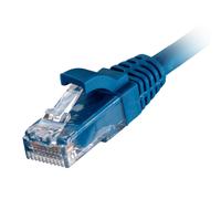 Cablenet 0.2m Cat6 RJ45 Blue U/UTP LSOH 24AWG Snagless Booted Patch Le