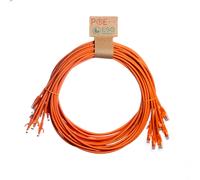 Cablenet 0.3m Cat6 RJ45 Orange U/UTP LSOH 24AWG Snagless Booted Patch