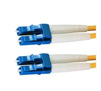 Cablenet 0.3m OS2 9/125 LC-LC Duplex Yellow LSOH Fibre Patch Lead