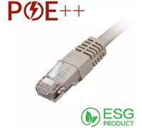 Cablenet 0.5m Cat6 RJ45 Grey U/UTP PVC 24AWG Flush Moulded Booted Patch Lead (PK 100) 0.5 m Cat6 U/UTP (UTP) RJ-45 RJ-45 Grey