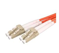 Cablenet 0.5m OM1 62.5/125 LC-LC Duplex Orange LSOH Fibre Patch Lead