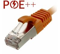 Cablenet 1.5m Cat6a RJ45 Orange U/FTP LSOH 30AWG Slim Snagless Booted