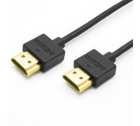 Cablenet 1.5m Slimline HDMI 1.4b Male-Male(4Kx2K@60Hz)Hi Speed+E 36AWG Blk PVC