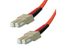 Cablenet 10m OM3 50/125 SC-SC Duplex Orange LSOH Fibre Patch Lead