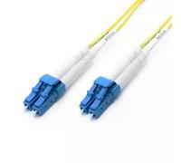 Cablenet 10m OS2 9/125 LC-LC Duplex Yellow LSOH 1.8mm Minizip Fibre Patch Lead