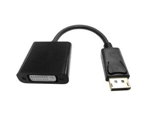Cablenet 15cm DisplayPort Male 1.2 - DVI 1080p 60Hz Black Adaptor