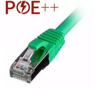 Cablenet 15m Cat6a RJ45 Green S/FTP LSOH 26AWG Snagless Booted Patch Lead 15 m Cat6a S/FTP (S-STP) RJ-45 RJ-45 Green