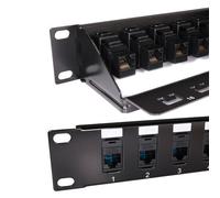 Cablenet 16 Port Cat5e UTP 1u Coupler Panel