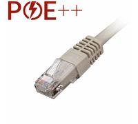 Cablenet 1m Cat6 RJ45 Grey U/UTP PVC 24AWG Flush Moulded Booted Patch