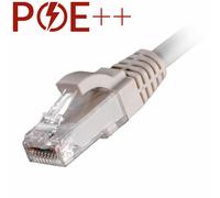 Cablenet 1m Cat6 RJ45 White U/UTP LSOH 24AWG Snagless Booted Patch Lea